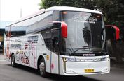 Bus Baru PO KYM Trans: Body Skylander R25 Trayek Jakarta-Surabaya