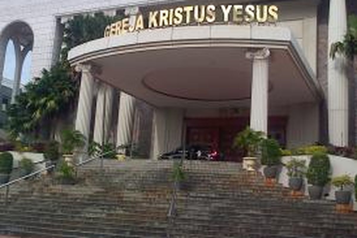 Gereja Kristus Yesus di Jalan Mangga Besar, Taman Sari, Jakarta Barat.