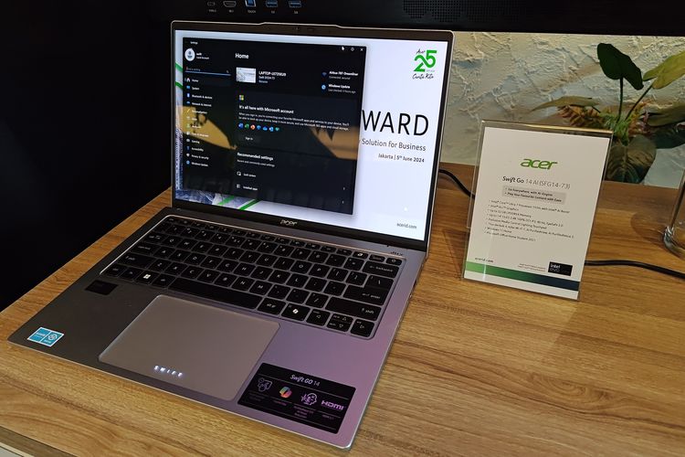 Acer memerkan sejumlah perangkat teranyar buatannya pada Rabu (5/6/2024). Salah satunya adalah Acer Travelmate P414 untuk segmen enterprise.