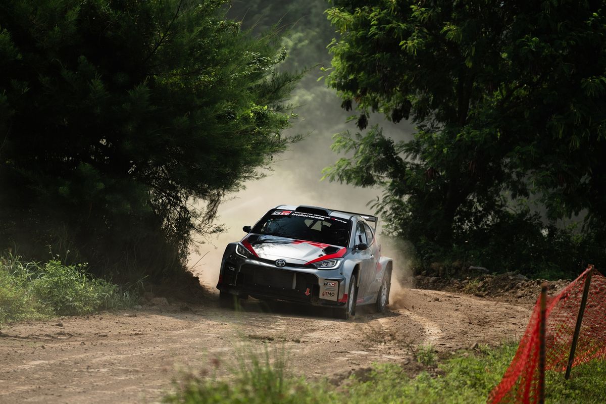 GR Yaris Rally2 Hasilkan Podium Pertama Kejurnas Sprint Rally 2025 Seri ke-3