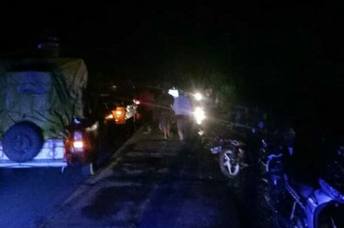 Jalan Trans Sulawesi Poso-Touna Terputus, Ratusan Kendaraan Tertahan 