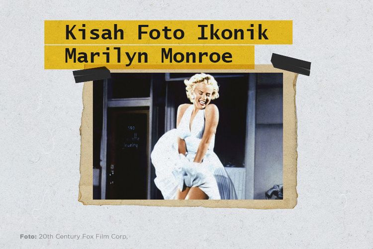 Kisah Foto Ikonik Marilyn Monroe