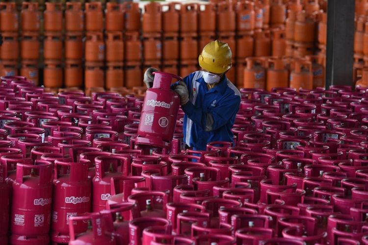 Rincian harga LPG nonsubsidi atau harga gas LPG nonsubsidi yang naik mulai 10 Juli 2022