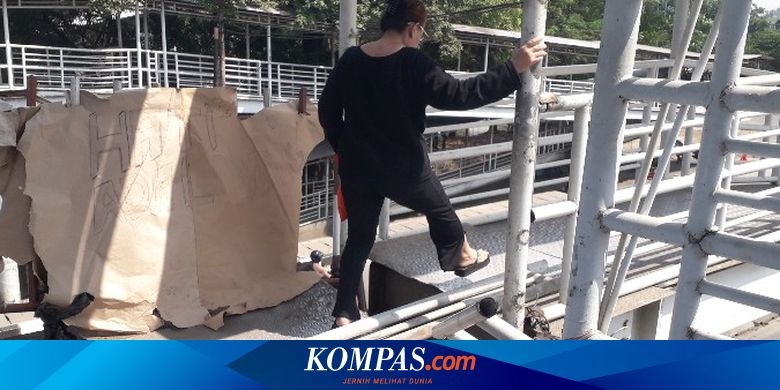 JPO di Daan  Mogot  yang Terputus Akan Dibuat Lebih Tinggi