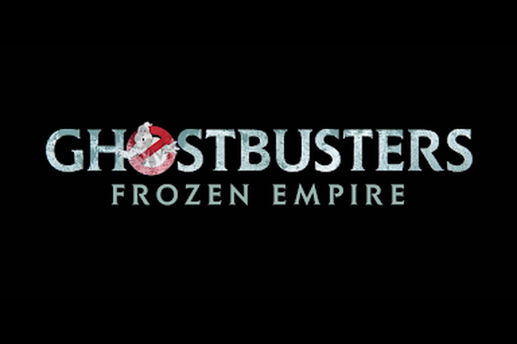 Poster resmi film Ghostbusters: Frozen Empire, sebagaimana apa yang terlihat dalam trailernya.