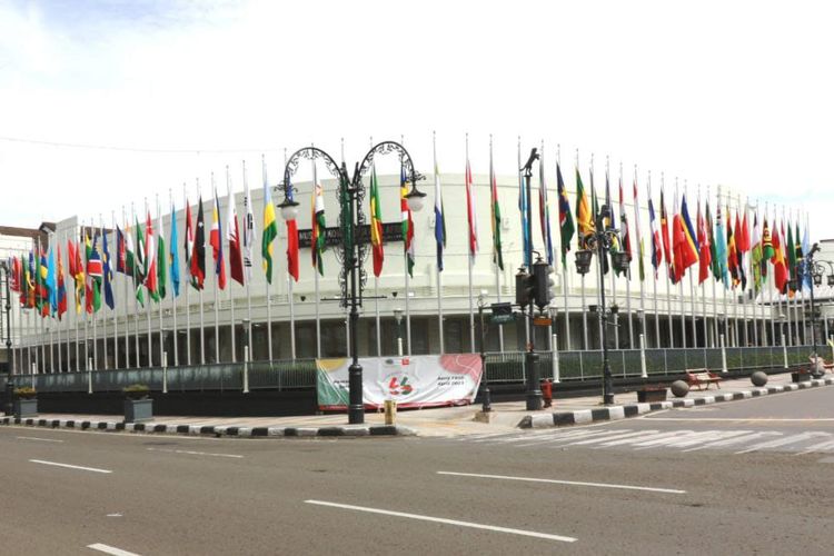 Gedung Konferensi Asia Afrika (KAA) di Bandung. 
