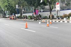 Jelang Pelantikan Jokowi-Ma'ruf, Jalan Sekitar Monas Ditutup