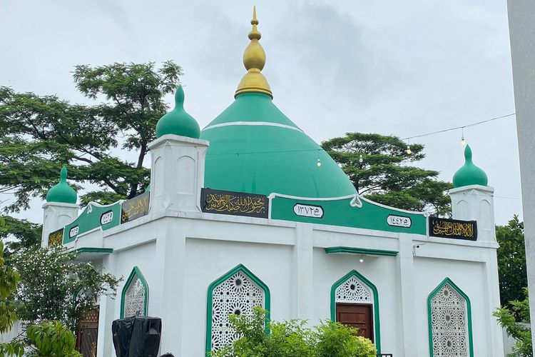 Hubabah Fatmah Alatas atau Makam Alwaliyah Syarifah Fatmah binti Hasan Alatas, tempat dikuburnya Habib Hasan bin Ja'far Assegaf siang nanti, Kamis (14/3/2024).