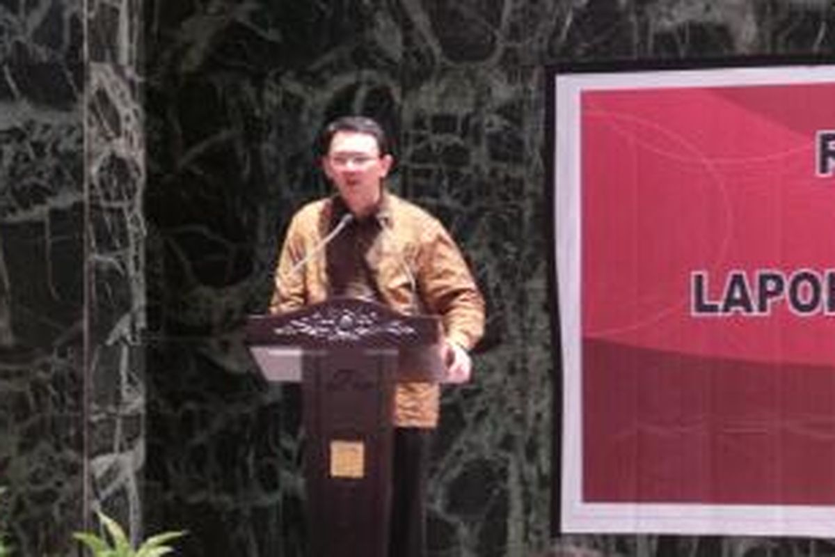 Wakil Gubernur DKI Jakarta Basuki Tjahaja Purnama