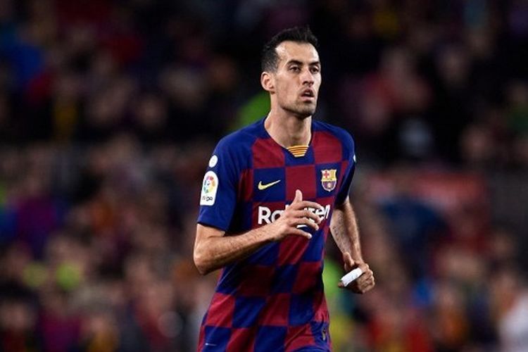 Gelandang Barcelona, Sergio Busquets. 