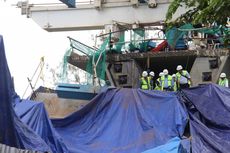 Konstruksi Proyek LRT Ambrol di Pulogadung, 5 Orang Jadi Korban