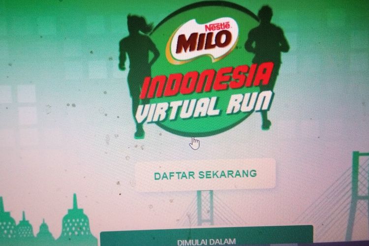 Segala sesuatu mengenai kegiatan Milo Indonesia Virtual Run 2020 yang menyediakan dua kategori lari yakni 3 kilometer (3K) dan 10 kilometer (10K) dapat diikuti pada laman www.milo.co.id .