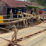 Jembatan Darurat Dibangun, Akses Tapteng-Padang Sidempuan yang Terputus karena Banjir Kini Bisa Dilalui