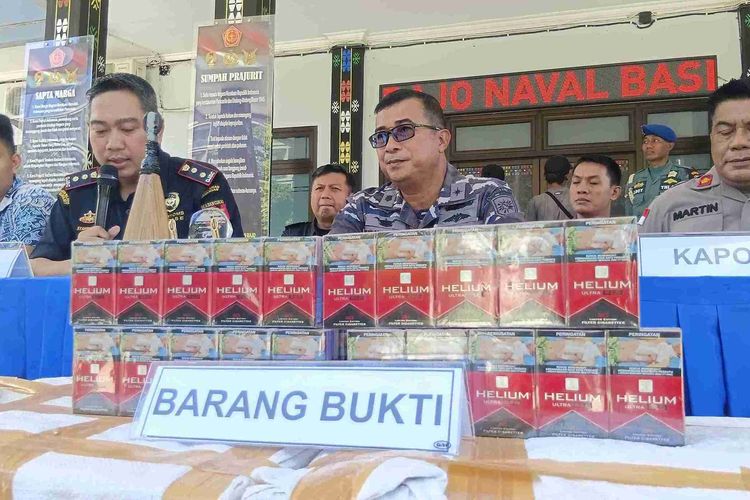 Ribuan Bungkus Rokok Ilegal Gagal Diselundupkan ke Labuan Bajo