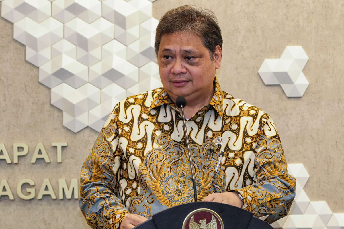 Menteri Koordinator Bidang Perekonomian Airlangga Hartarto. Perguruan tinggi atau universitas asal Inggris Raya tertarik membangun kampus cabang di Indonesia.