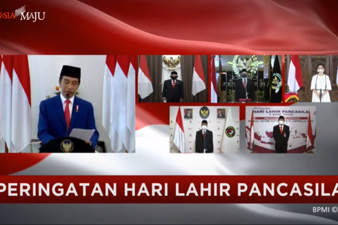 Saat Upacara Peringatan Hari Lahir Pancasila Digelar Virtual...