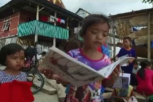 Kisah Gadis Kecil Marwah, Dalam Kegelapan Hanya Bisa Mengelus Buku dan Merengek Ingin Sekolah 