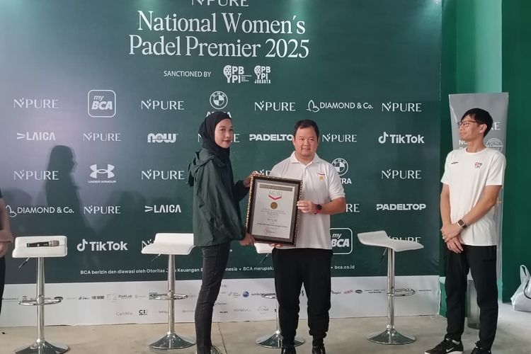 Brand skincare NPURE memecahkan rekor MURI sebagai Kompetisi Padel Wanita dengan Jumlah Peserta Terbanyak di Indonesia lewat liga padel wanita terbesar di Indonesia, yaitu NPURE National Women?s Padel Premier(NWPP) 2025, yang diselenggarakan pada 5-7 Desember 2025.