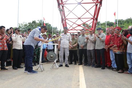 Gubernur Kalteng Inisiasi Pembangunan Jembatan untuk Bantu Pertumbuhan Ekonomi Seruyan