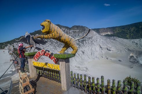 Bau Belerang Gunung Tangkuban Parahu Tercium hingga Cimahi dan Bandung Barat, Ini Penjelasan PVMBG