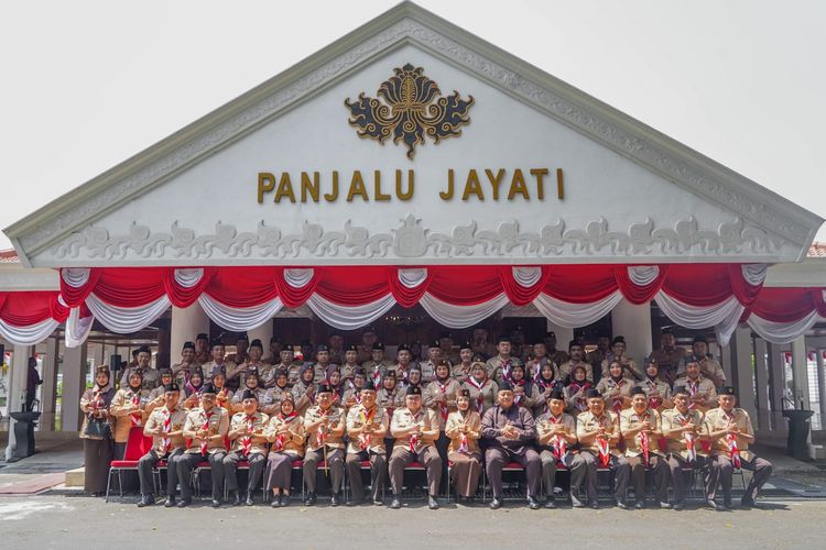 Pelantikan Ketua Majelis Pembimbing Cabang (Mabicab) Gerakan Pramuka Kabupaten Kediri.