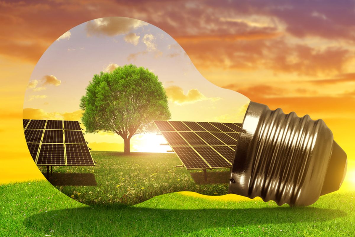 Ilustrasi energi alternatif, peluang Indonesia dan Korea Selatan capai energi bersih.