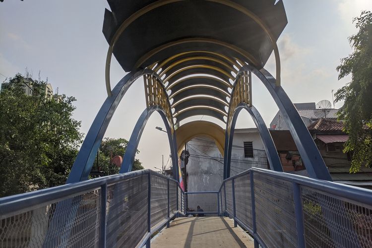 Jembatan udang di Pademangan Barat, Kecamatan Pademangan, Jakarta Utara