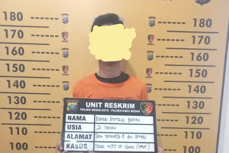 Curi Emas Demi Biaya Berobat Orang Tua, Satpam di Medan Ditangkap