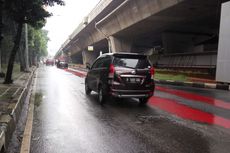 Meski Hujan, Kini Tak Ada Genangan di Jalan Gatot Subroto 