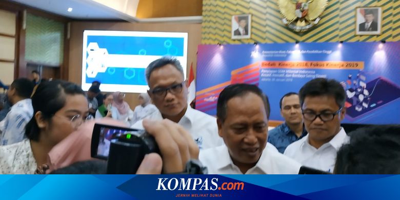 9 Hasil Capaian Kemenristekdikti 2018 2 Halaman All Kompas Com