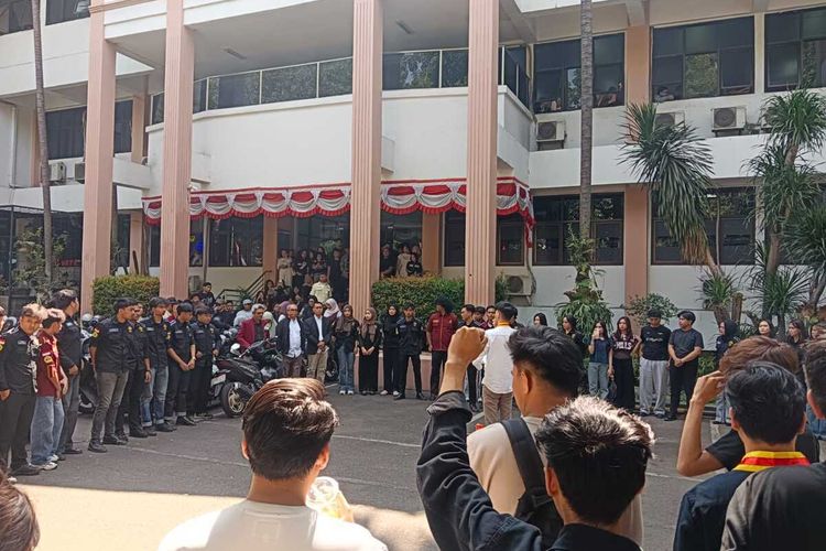 Dugaan Pelecehan di Salah Satu Kampus Bandung, Mahasiswa Gelar Aksi Tuntut Kampus Usut Tuntas