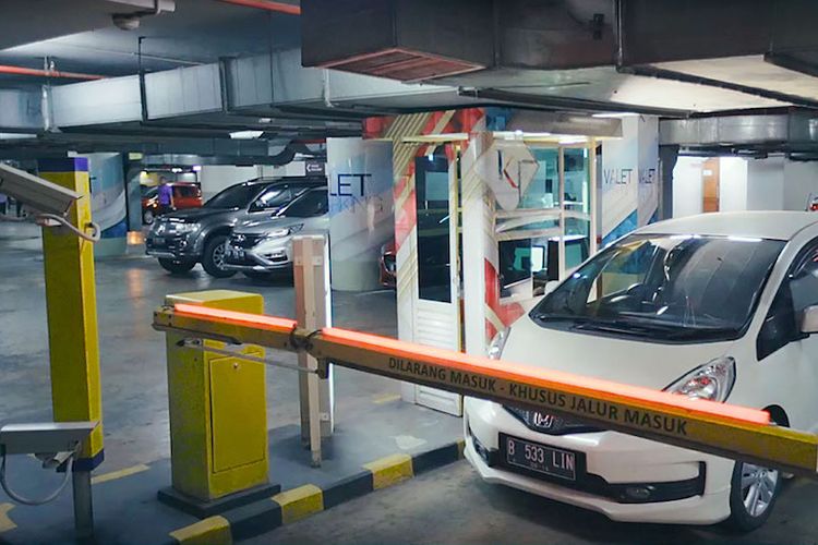 Ilustrasi parkir mobil yang dikelola Centrepark