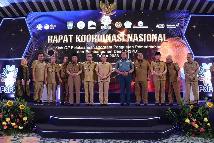 Tito (tengah) saat di Rapat Koordinasi Nasional (Rakornas) Kick Off P3PD.
