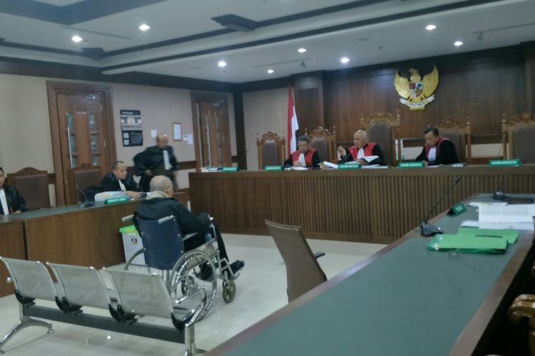 Kilvlan Zen hadiri sidang Habil Marati di PN Jakpus, Selasa (7/1/2020).