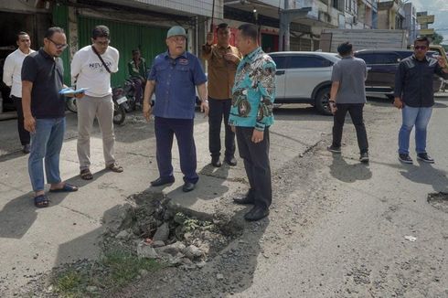 Usai Dilantik, Pj Gubernur Riau Prioritaskan Perbaikan Jalan Rusak di Pekanbaru