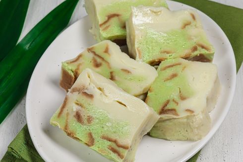 Resep Puding Roti Chocolatos Matcha, Dessert Dingin Murah Meriah