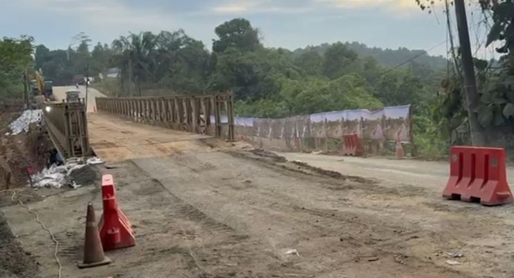 Jembatan Bailey Tuntas Terpasang, Jalan Menuju IKN Bisa Dilintasi 2 Arah