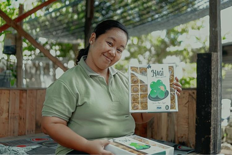 Ibu Elly Ernawati perintis usaha Nastar Semanggi