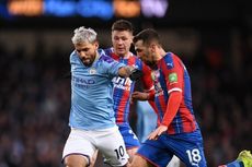 Man City Vs Crystal Palace, Dwigol Aguero Belum Mampu Menangkan The Citizens