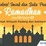 Jadwal Imsak dan Buka Puasa di Padang 24 April 2020