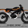 Desain Custom Yamaha XSR 155 Infinite Dirtbike 