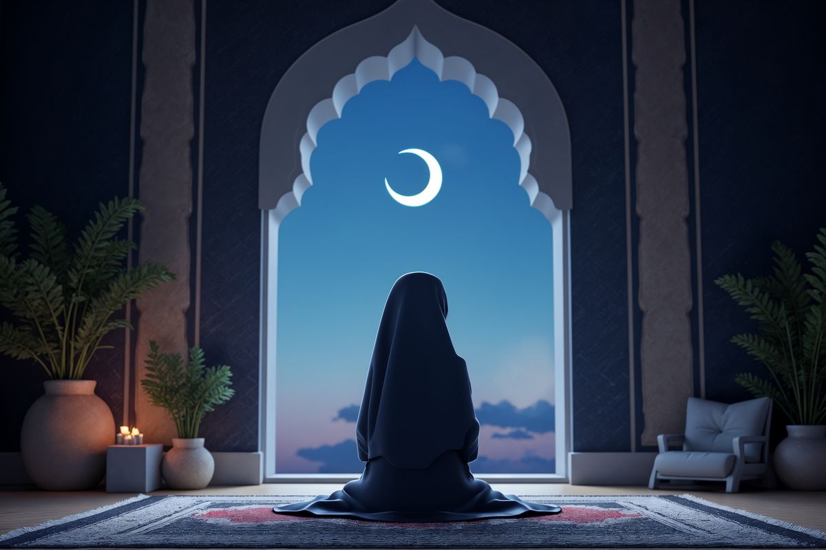 Ilustrasi shalat malam