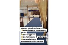 Viral Penipuan Wedding Organizer, Tak Ada Dekorasi dan Makanan Pada Resepsi Pernikahan