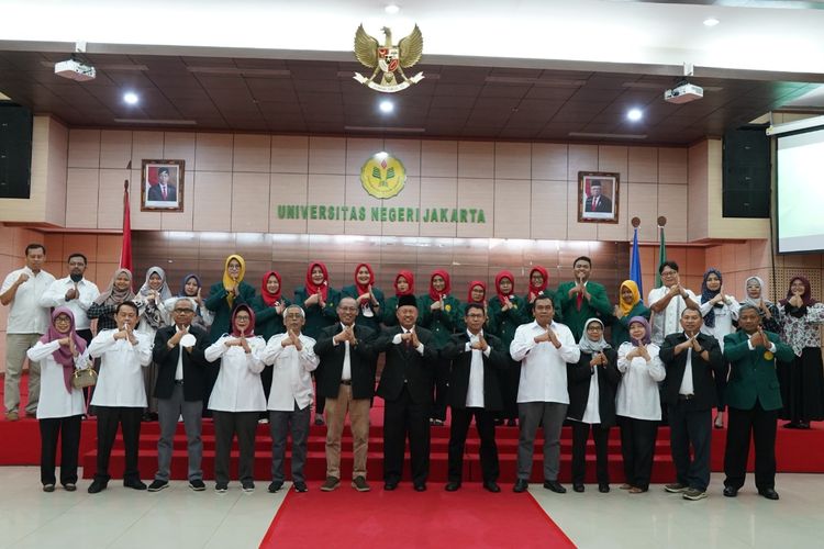 UNJ melantik pengurus Satgas PPKS periode 2022-2024 pada hari Senin 12 September 2022 di Aula Latief Hendraningrat, Kampus A UNJ, Jakarta.