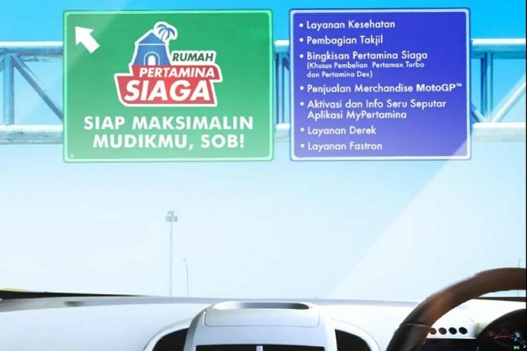 PT Pertamina Patra Niaga menyediakan layanan Rumah Pertamina Siaga yang tersebar di 19 titik strategis jalur tol (rest area) dan non tol wilayah Jawa Barat, Jawa Tengah, dan Jawa Timur selama masa libur Lebaran 2022. 