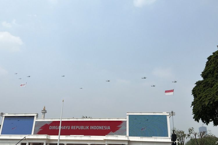 Istana Gelar Gladi Kotor HUT ke-81 RI, Ada Rafale hingga Formasi Khusus Paskibraka