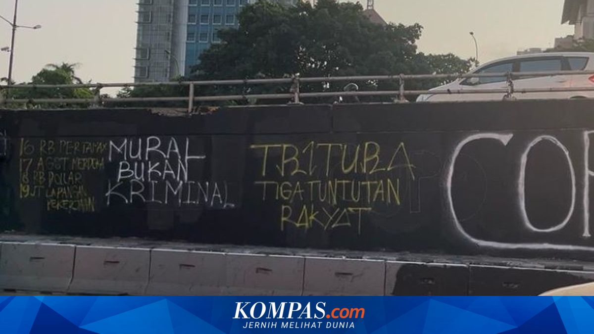Mural Mahasiswa Trisakti Dihapus, Muncul Pesan "Mural Bukan Kriminal"