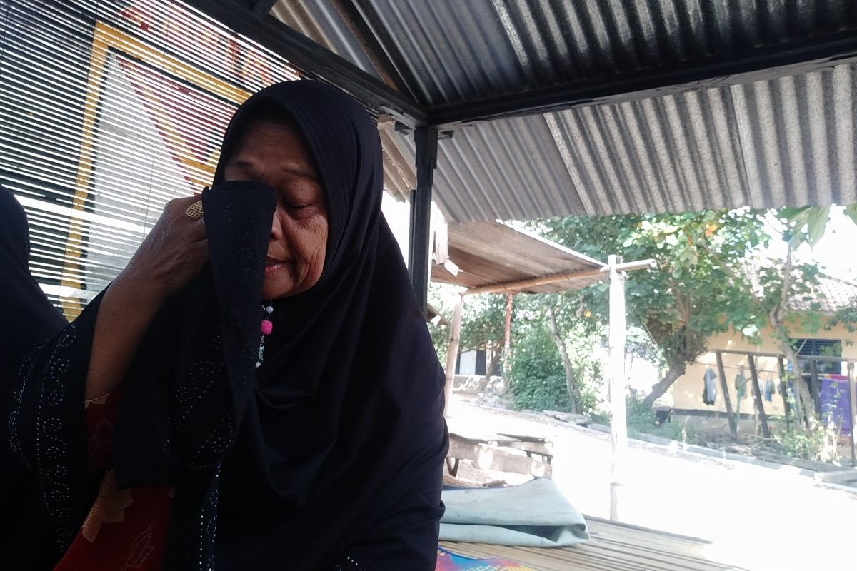 ibu Kalsum yang dilaporkan oleh anaknya ke Polisi