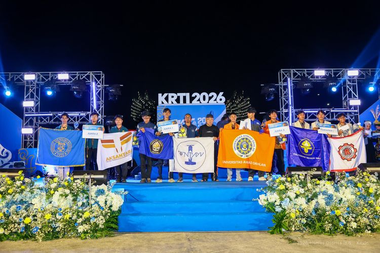 ITS Sabet Juara Umum Kontes Robot Terbang Indonesia 2026 di IKN