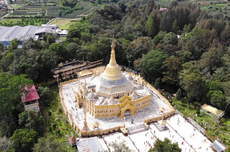 Taman Alam Lumbini Sumatera Utara, Ada Pagoda Tertinggi di Indonesia 